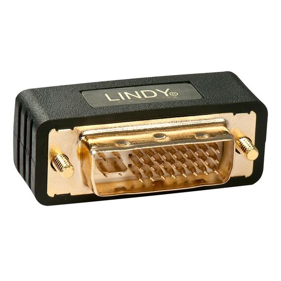 Lindy Premium - Port protector - DVI-I (M) to DVI-I (F) - | 41099