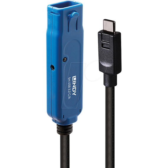 Lindy - USB extension cable - 24 pin USB-C (M) to USB Typ | 43380