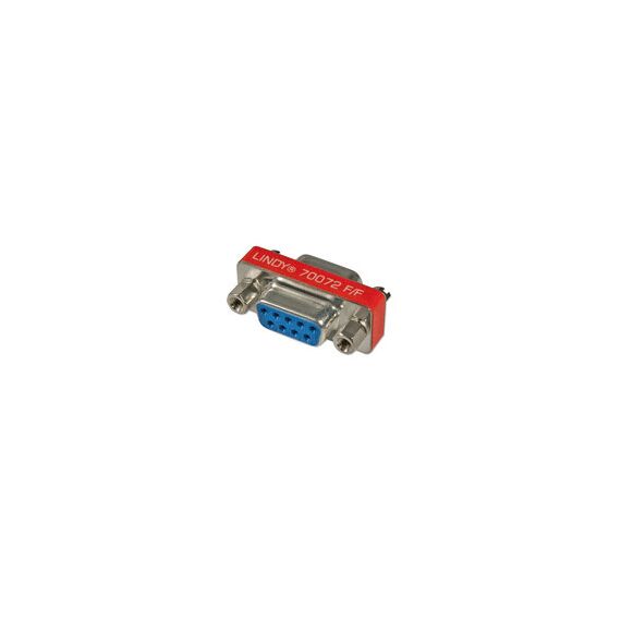 Lindy Mini Gender Changer - Gender changer - DB-9 (F) to  | 70072