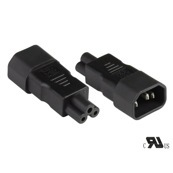 Good Connections PA-1405S - C14 - C5 - 250 V - 2.5 A - Black - Ma