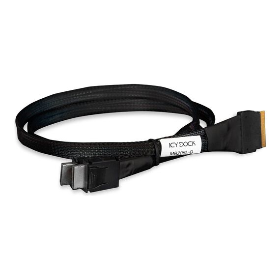 ICY Dock MB206L-B - SAS internal cable - 8i Slim SAS (SFF-8654) (