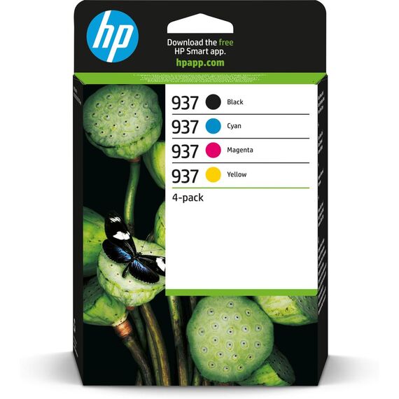 HP 937 - 4-pack - black, yellow, cyan, magenta - or | 6C400NE#301