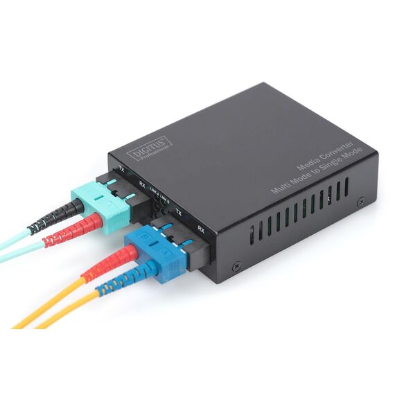 DIGITUS Professional DN-82024 - Media converter - 100Mb LAN - 100