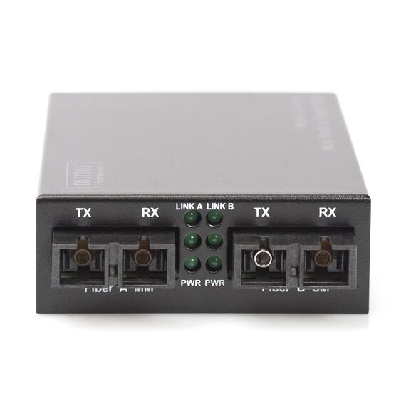 DIGITUS Professional DN-82024 - Media converter - 100Mb LAN - 100