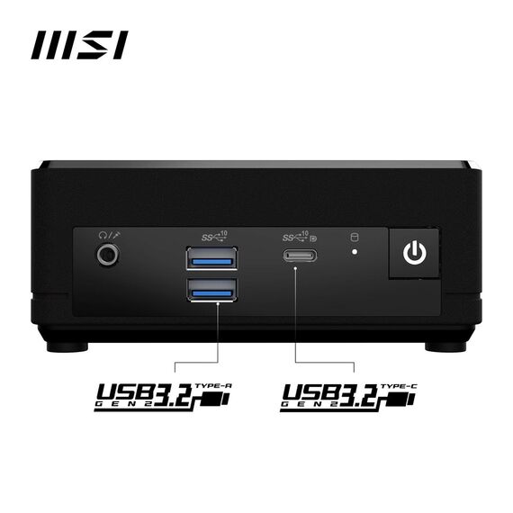 MSI Cubi N ADL 006DE - Mini PC - Pentium N200 / up | 00B0A911-006