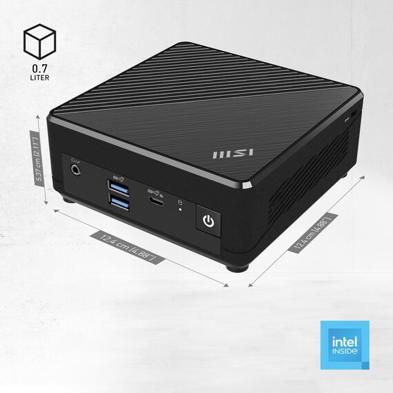 MSI Cubi N ADL 006DE - Mini PC - Pentium N200 / up | 00B0A911-006
