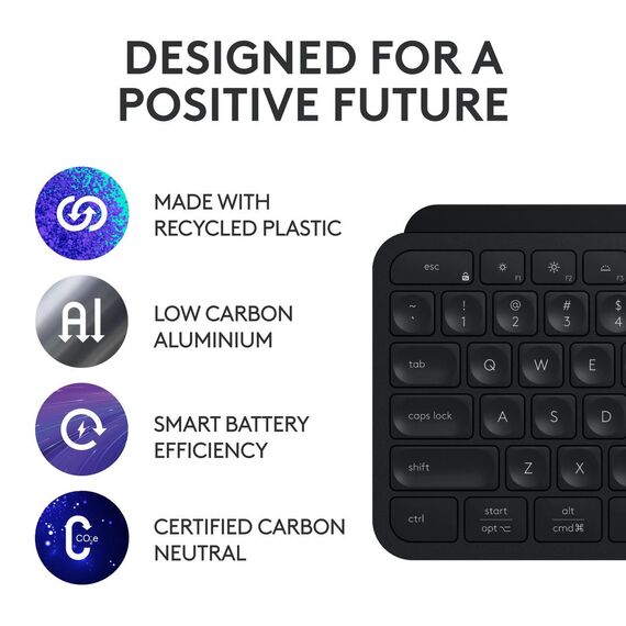 Logitech MX Keys S Combo - Keyboard and mouse set -  | 920-011607