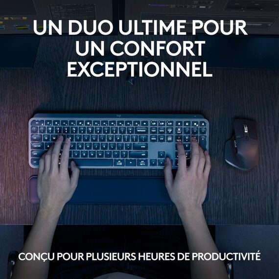 Logitech MX Keys S Combo - Keyboard and mouse set -  | 920-011607