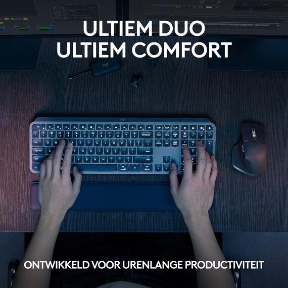Logitech MX Keys S Combo - Keyboard and mouse set -  | 920-011607