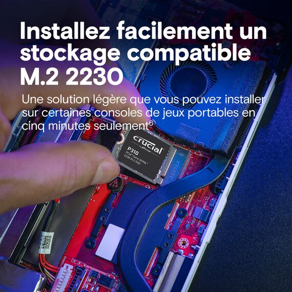 Crucial P310 - SSD - Extreme Performance - 2 TB  | CT2000P310SSD2