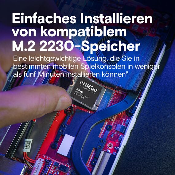 Crucial P310 - SSD - Extreme Performance - 2 TB  | CT2000P310SSD2