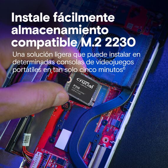 Crucial P310 - SSD - Extreme Performance - 2 TB  | CT2000P310SSD2