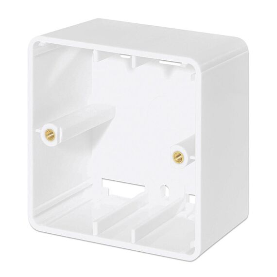 Intellinet - Surface mounted box - pattress, for wall pl | 771894