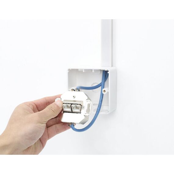Intellinet - Surface mounted box - pattress, for wall pl | 771894