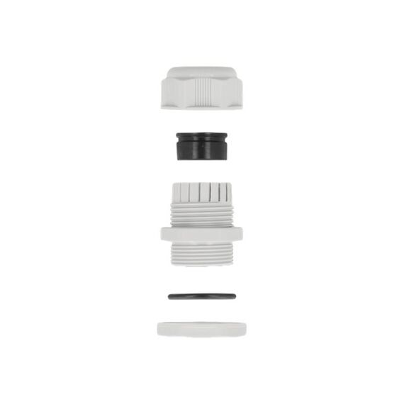 DeLOCK - Cable gland - grey (pack of 2) | 60382