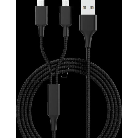 smrter Hydra Duo Ladekabel Typ Micro-USB  | SMRTER_HYDRA_DUO_M_BK