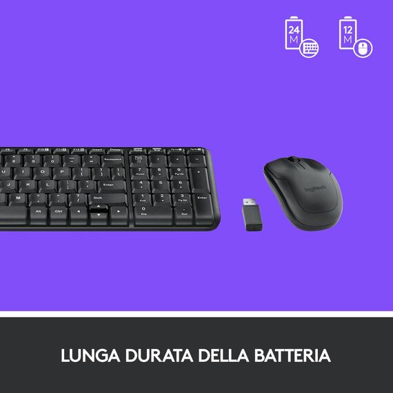 Logitech Wireless Combo MK220 - Keyboard and mouse s | 920-003721