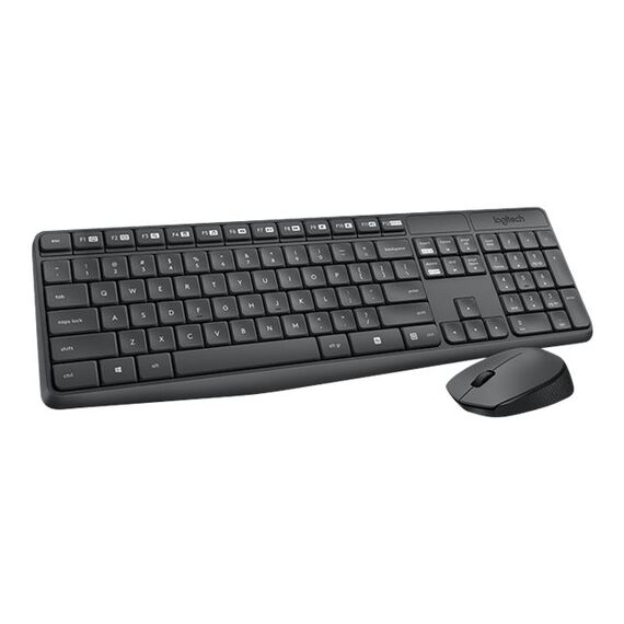 Logitech MK235 - Keyboard and mouse set - wireless - | 920-007911