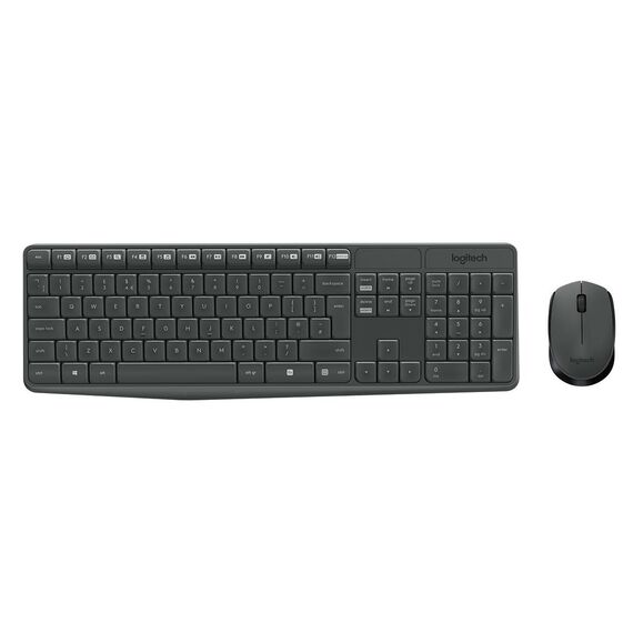 Logitech MK235 - Keyboard and mouse set - wireless - | 920-007911