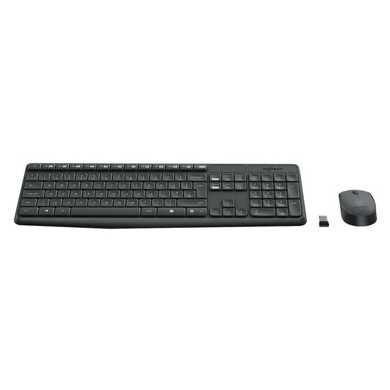 Logitech MK235 - Keyboard and mouse set - wireless - | 920-007911