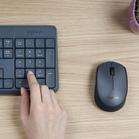 Logitech MK235 - Keyboard and mouse set - wireless - | 920-007911