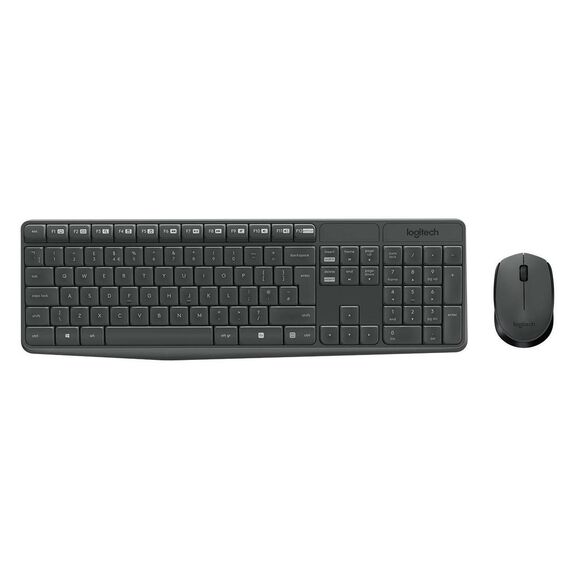 Logitech MK235 - Keyboard and mouse set - wireless - | 920-007911
