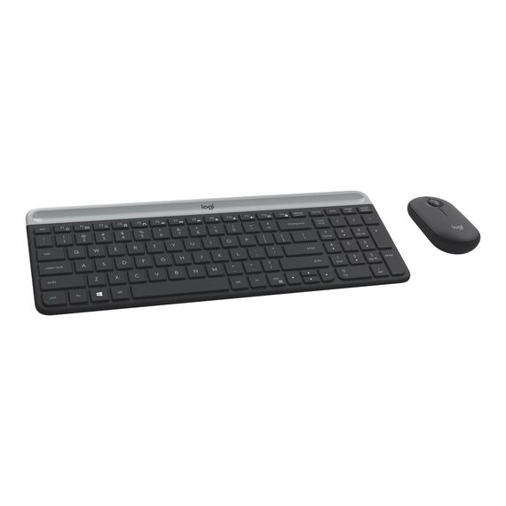 Logitech Slim Wireless Combo MK470 - Keyboard and mo | 920-009190