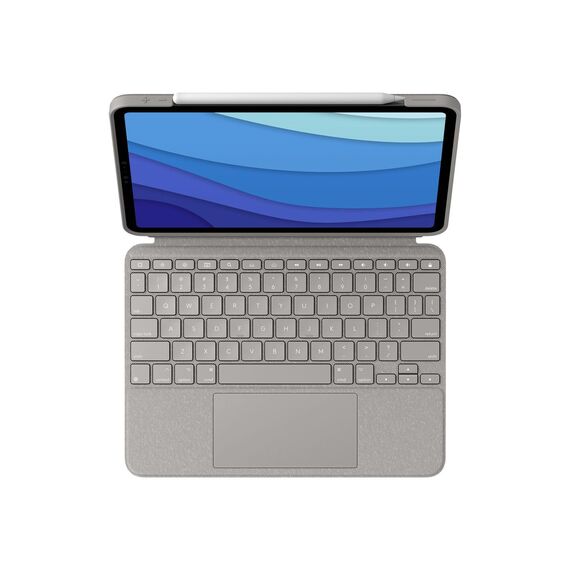 Logitech Combo Touch - Keyboard and folio case - wit | 920-010169