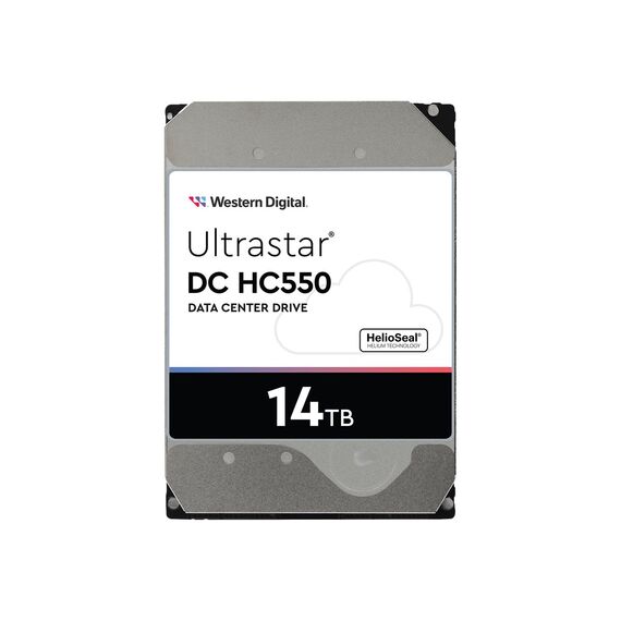 WD Ultrastar DC HC550 - Hard drive - 14 TB - internal - | 0F38581
