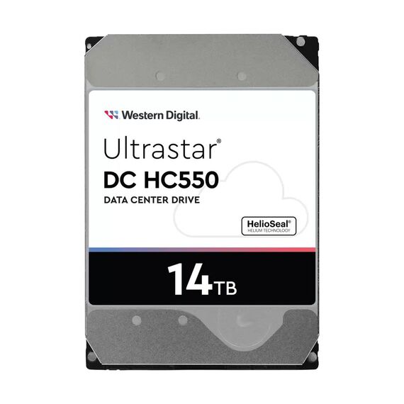 WD Ultrastar DC HC550 - Hard drive - 14 TB - internal - | 0F38581