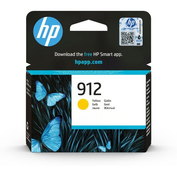 HP 912 - 2.93 ml - yellow - original - ink cartridg | 3YL79AE#BGY