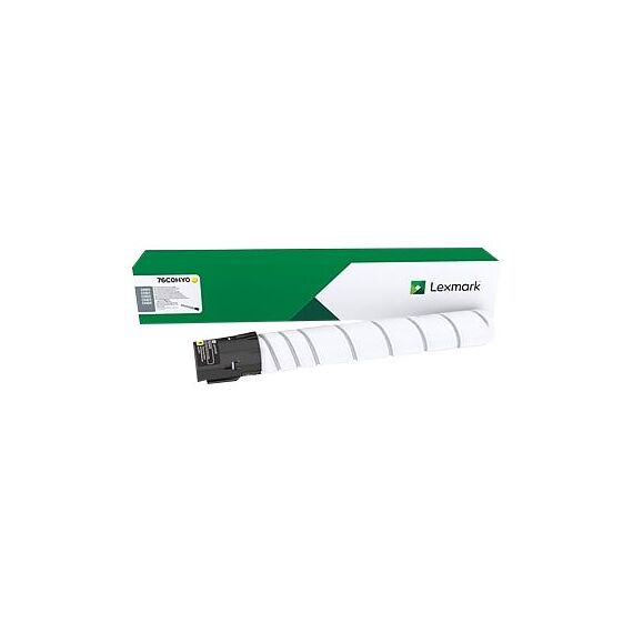 Lexmark - High Yield - yellow - original - toner cartri | 76C0HY0