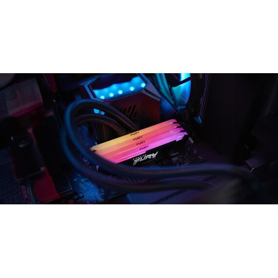 Kingston FURY Beast RGB - DDR4 - kit - 32 GB  | KF436C17BB2AK4/32