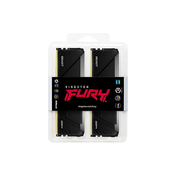 Kingston FURY Beast RGB - DDR4 - kit - 32 GB  | KF436C17BB2AK4/32