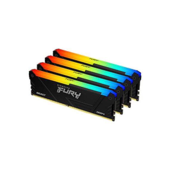 Kingston FURY Beast RGB - DDR4 - kit - 32 GB  | KF436C17BB2AK4/32