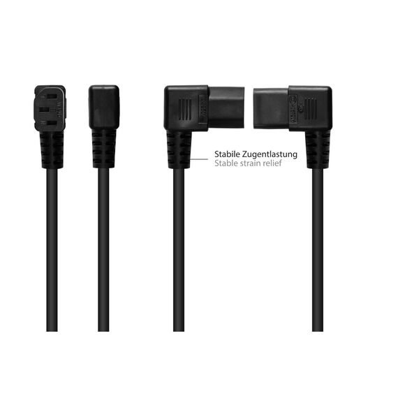 Good Connections P0131-S030 - 3 m - Power plug type E+F - C13 cou
