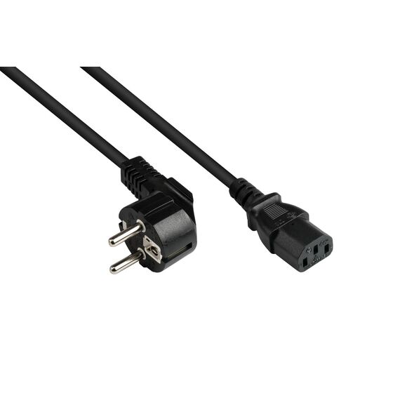Good Connections P0130-S075 - 7.5 m - Power plug type E+F - C13 c