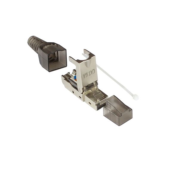 Good Connections GC-N0147 - RJ-45 - Black - Silver - Transparent