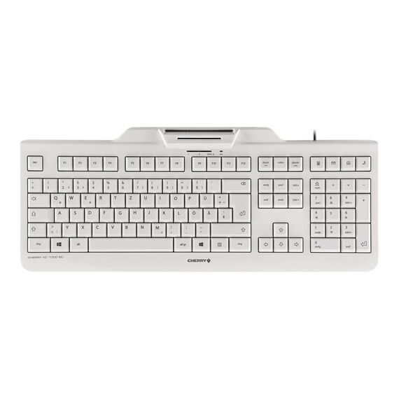 CHERRY KC 1000 SC - Keyboard - USB - Pan Nordic -  | JK-A0100PN-0
