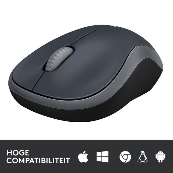 Logitech M185 - Mouse - optical - wireless - 2.4 GHz | 910-002238
