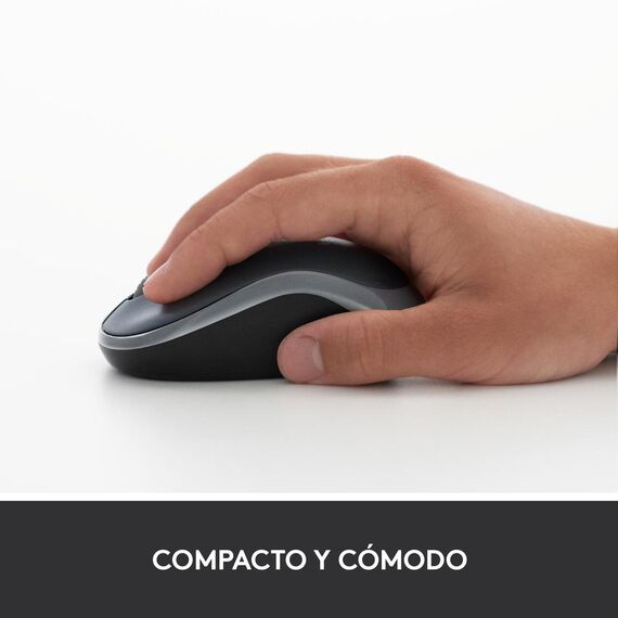 Logitech M185 - Mouse - optical - wireless - 2.4 GHz | 910-002238