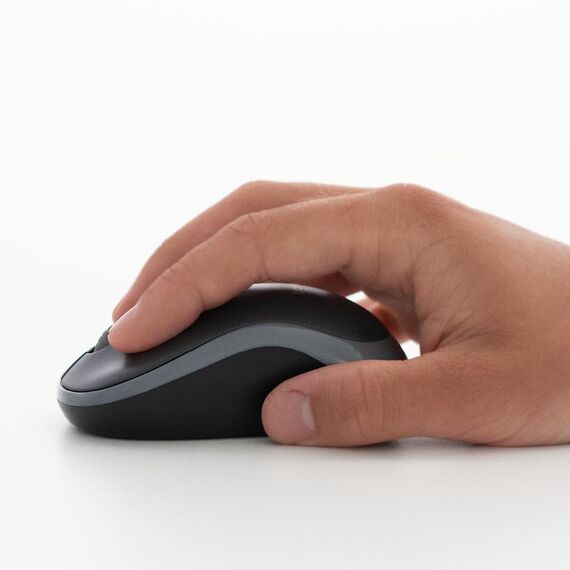 Logitech M185 - Mouse - optical - wireless - 2.4 GHz | 910-002238