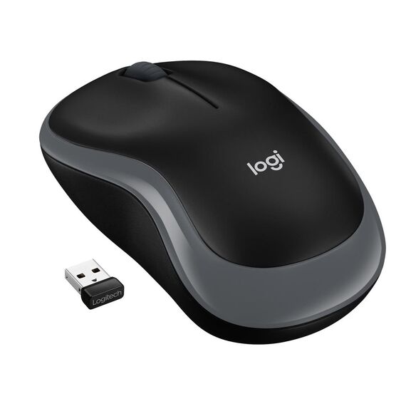 Logitech M185 - Mouse - optical - wireless - 2.4 GHz | 910-002238