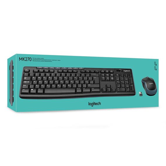 Logitech MK270 Wireless Combo - Keyboard and mouse s | 920-004524