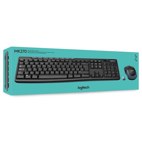 Logitech MK270 Wireless Combo - Keyboard and mouse s | 920-004524