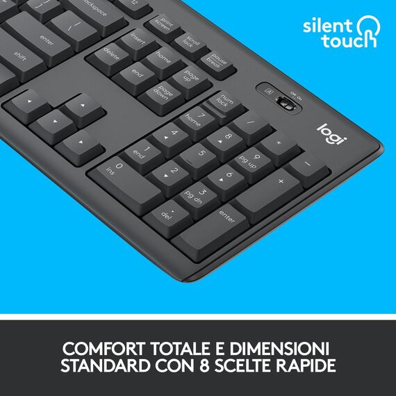 Logitech MK295 Silent - Keyboard and mouse set - wir | 920-009797
