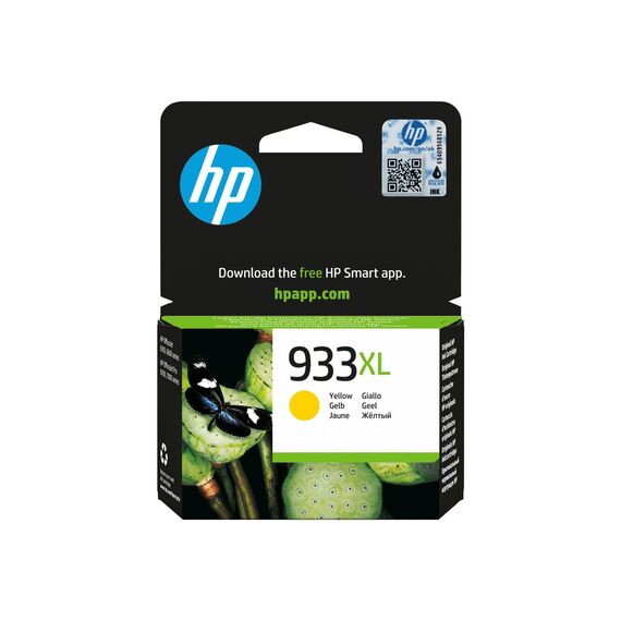 HP 933XL - High Yield - yellow - original - ink cartrid | CN056AE