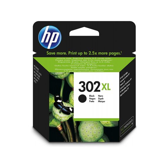 HP 302XL - 8.5 ml - High Yield - black - original - | F6U68AE#BA3