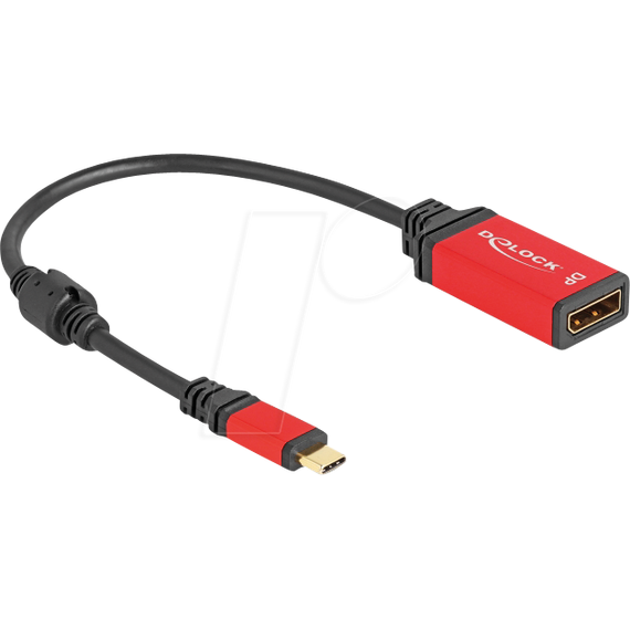 Delock - Adapter cable - 24 pin USB-C (M) to DisplayPort  | 60052