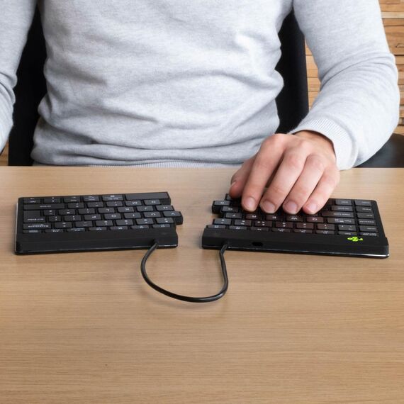R-Go Ergonomic Keyboard Split break - Keyboard - wi | RGOSBDEWLBL